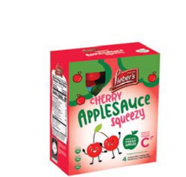 Cherry Applesauce Pouch