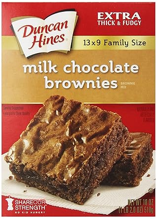 Brownie Mix, Milk Chocolate