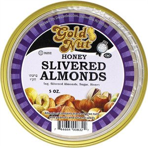 Slivered Almonds Honey Glazed