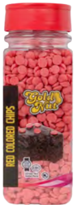 Colored Red Chips