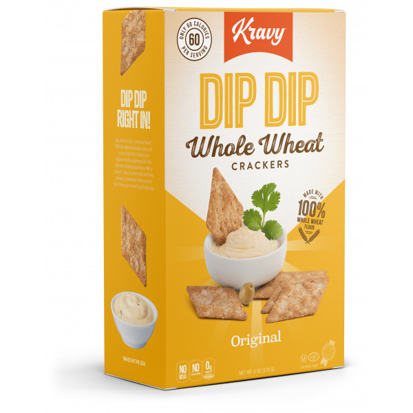 Dip Dip Crackers Whole Wheat Original