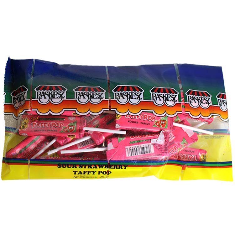 Sour Strawberry Taffy