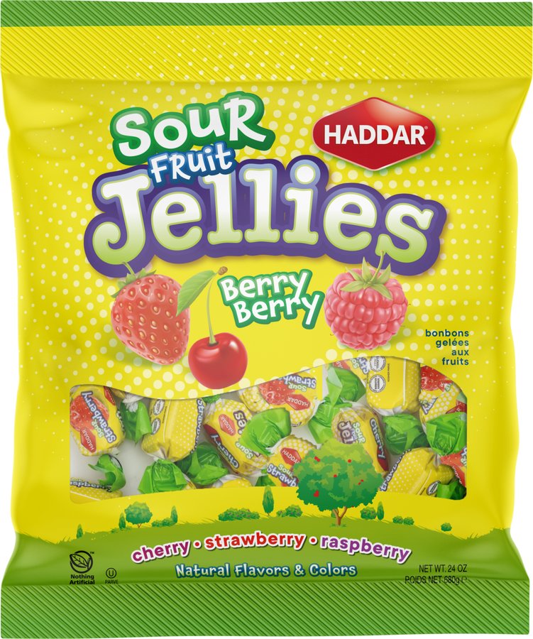 Sour Fruit Jellies
