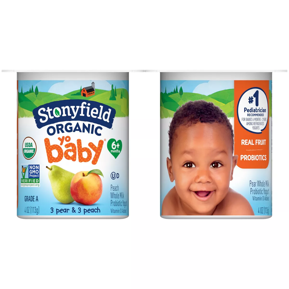 Yobaby Peach Pear
