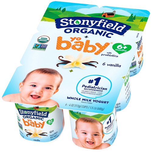 YoBaby Vanilla Yogurt