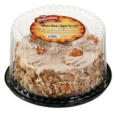 Mocha Apricot Layer Cake