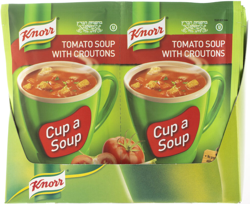 Tomato Soup with Croutons