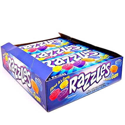 Razzles Candy Gum