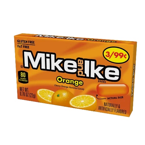 Mike & Ike Orange