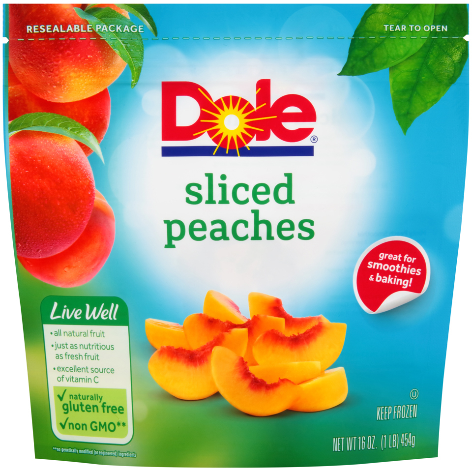 Frozen Sliced Peaches