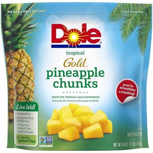 Frozen Pineapple Chunks