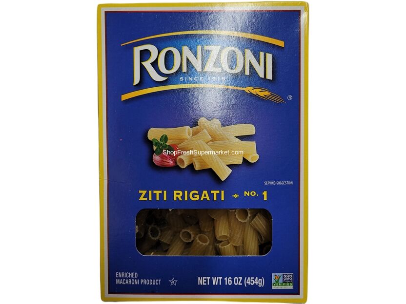 Ziti Rigati Pasta