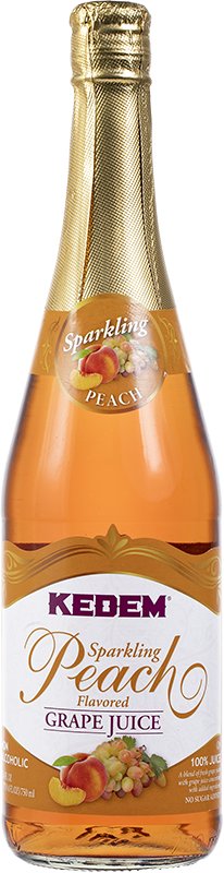 Sparkling Peach Grape Juice