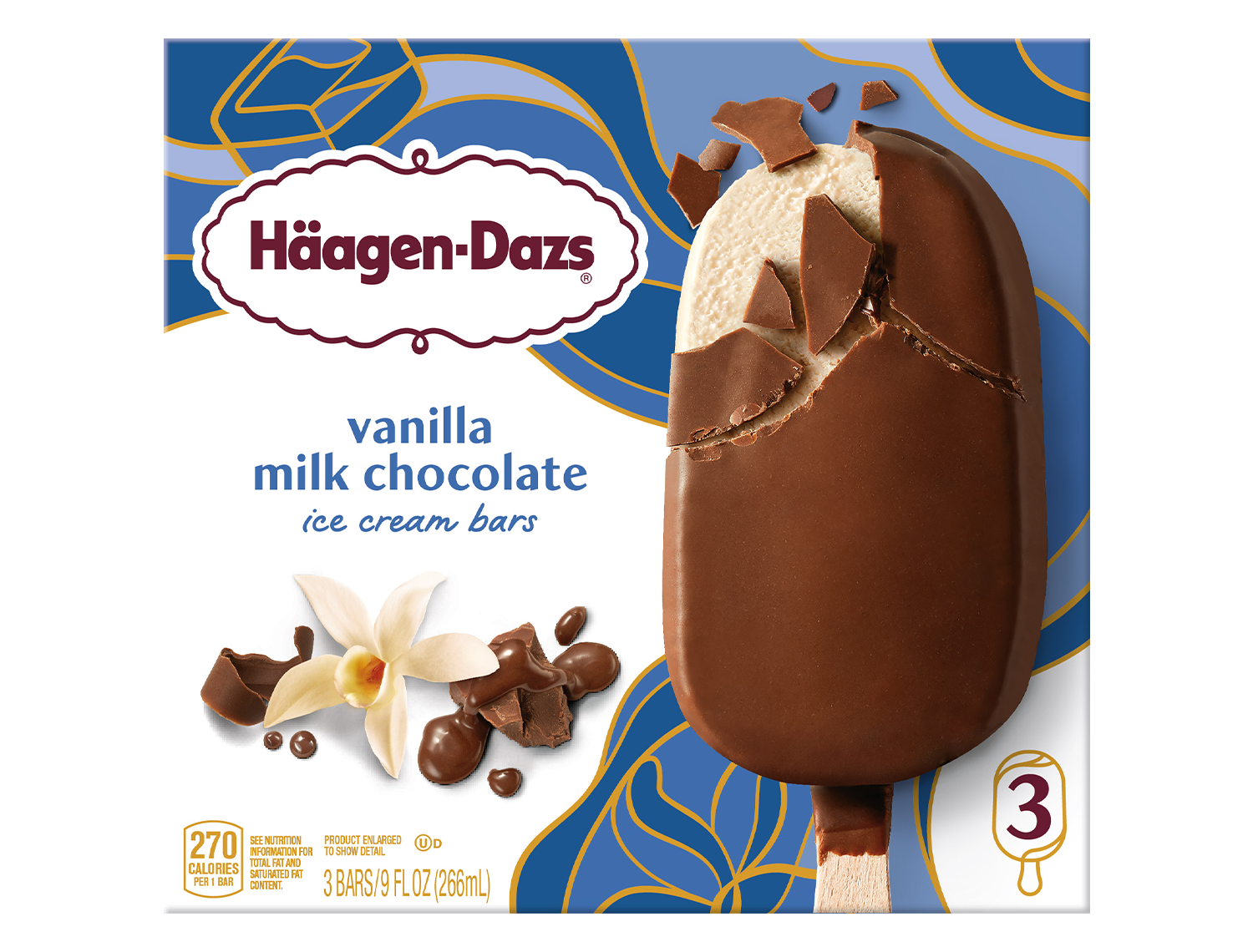 Vanilla Milk Chocolate Bars