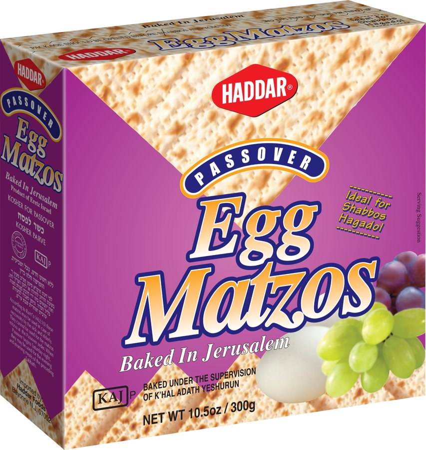 Passover Egg Matzo