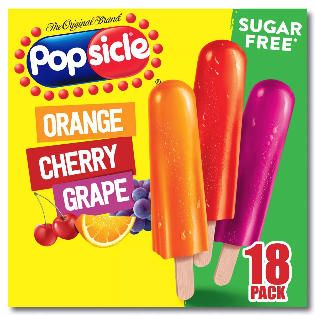 Color Ice Pops Sugar Free
