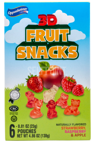 Fruit Snacks 3d