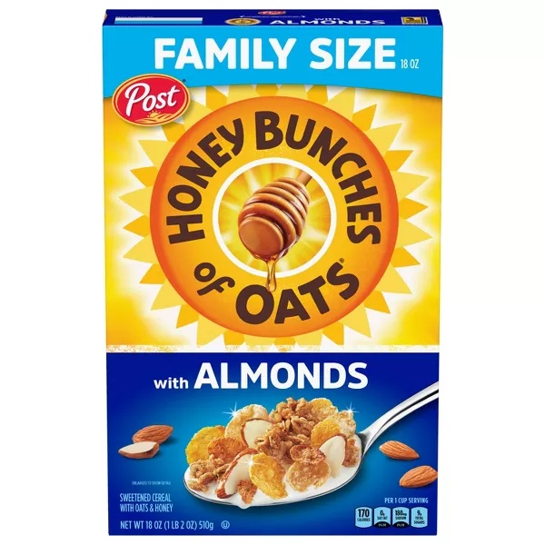 Honey Bunches of Oats Almonds Cereal