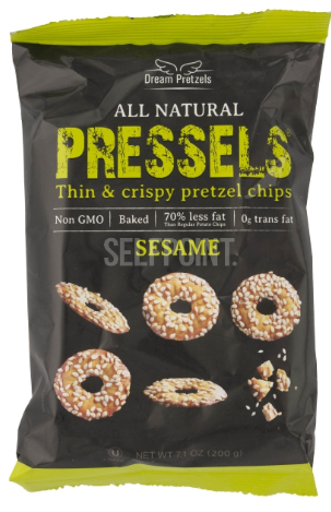 Sesame Pretzel Chips