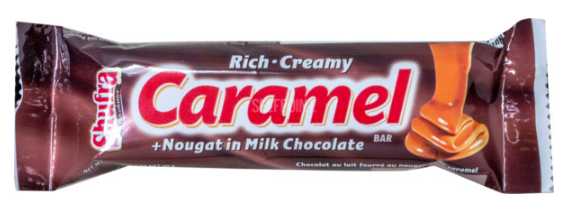 Caramel Nougat Milk Chocolate Bar