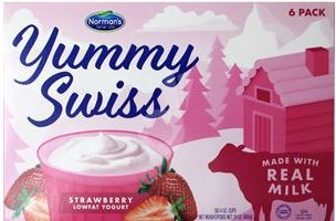 Swiss Strawberry Yogurt