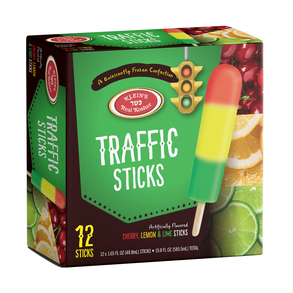 Traffic Sticks Ice Pops