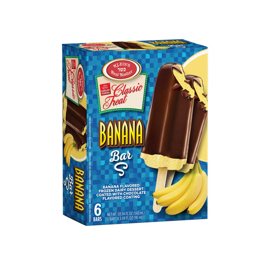 Banana Ice Cream Bars