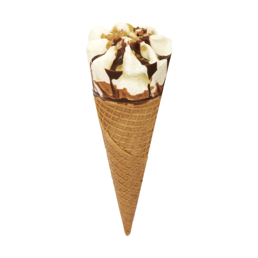 Nutty Ice Cream Cone