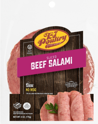 Sliced Beef Salami
