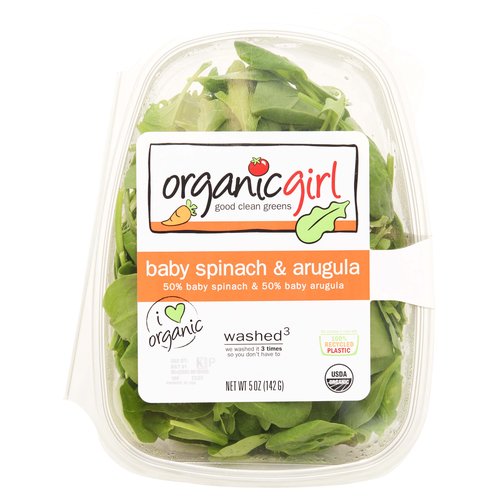 Baby Spinach & Arugula Salad