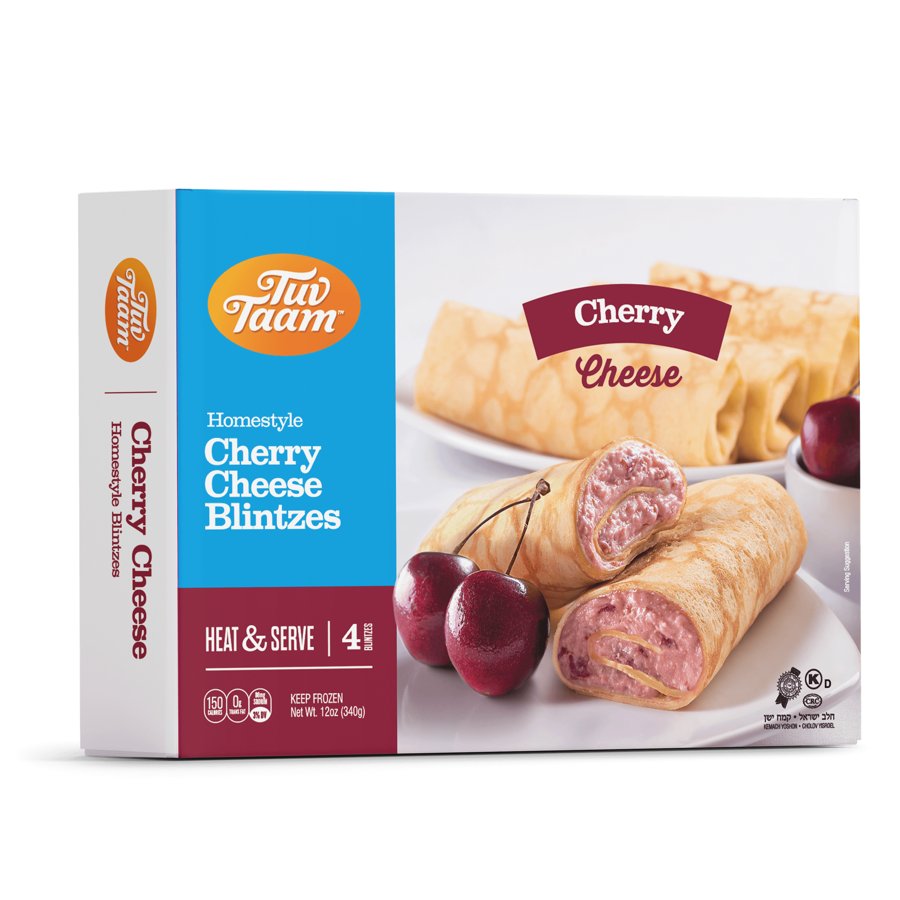 Cheese&Cherry Blntzs