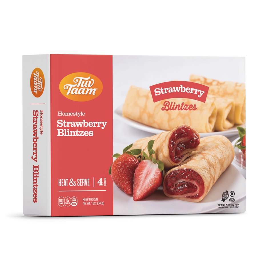 Strawberry Blintzes