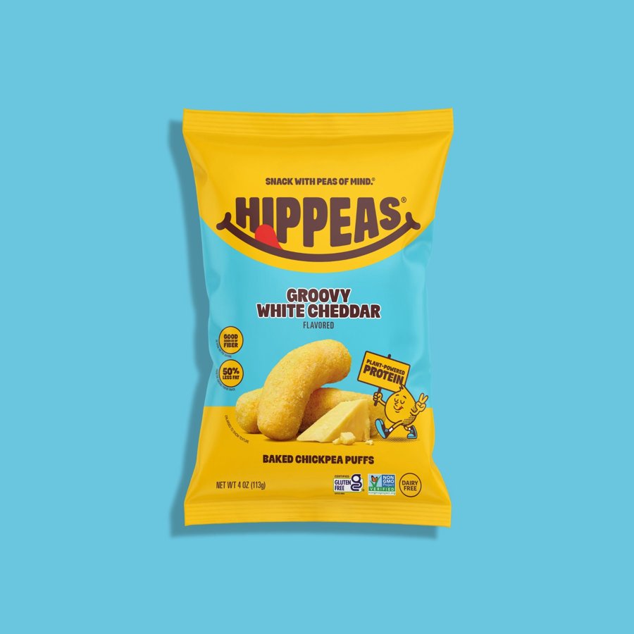 Chickpea Puffs Vegan Cheddar