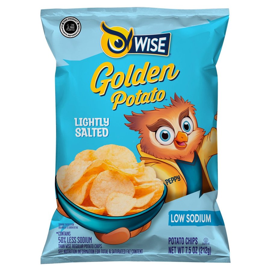 Golden Potato Chips Low Sod