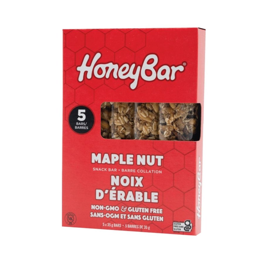 Honey Bars Maple Nut