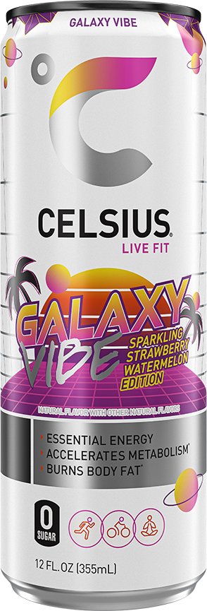 Celcius Sparkling Glxy Vibe