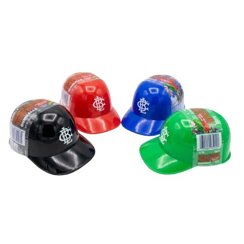 Helment with Gum Balls