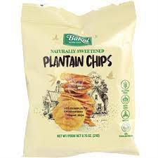 Plantain Chips Sweetened