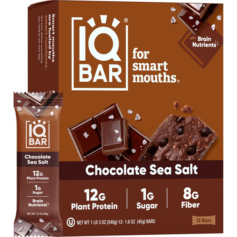 Iq Bar Chocolate Sea Salt