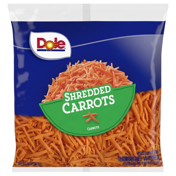 Carrots Shredded